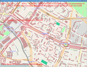 Viewer for OpenStreetMap (wip) written by Michal Kolodziejczyk